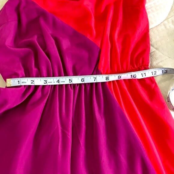 Lush? Maxi Spaghetti Strap Color Block Dress XS - Picture 8 of 16